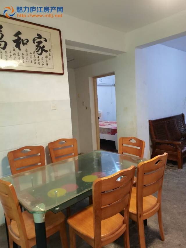 出租，中心城，中装，90平方，3室2厅1卫，挂式空调2台，冰箱1台，洗衣机1台，